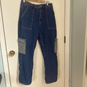 Vintage baggy carpenter mom jeans (size 8) 29 waist